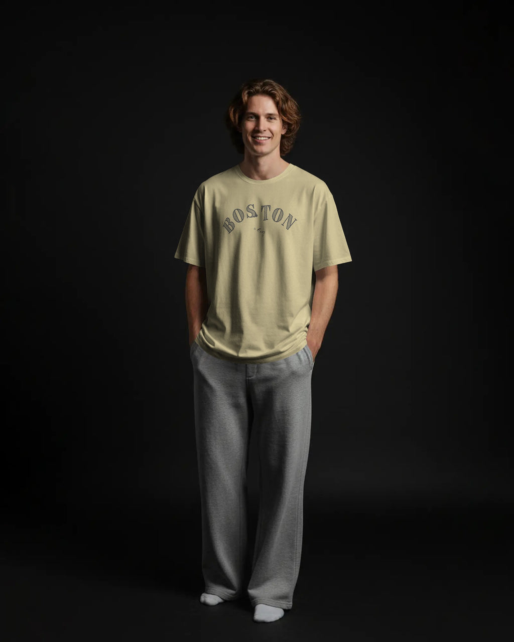 BOSTON Slang Oversized T-Shirt